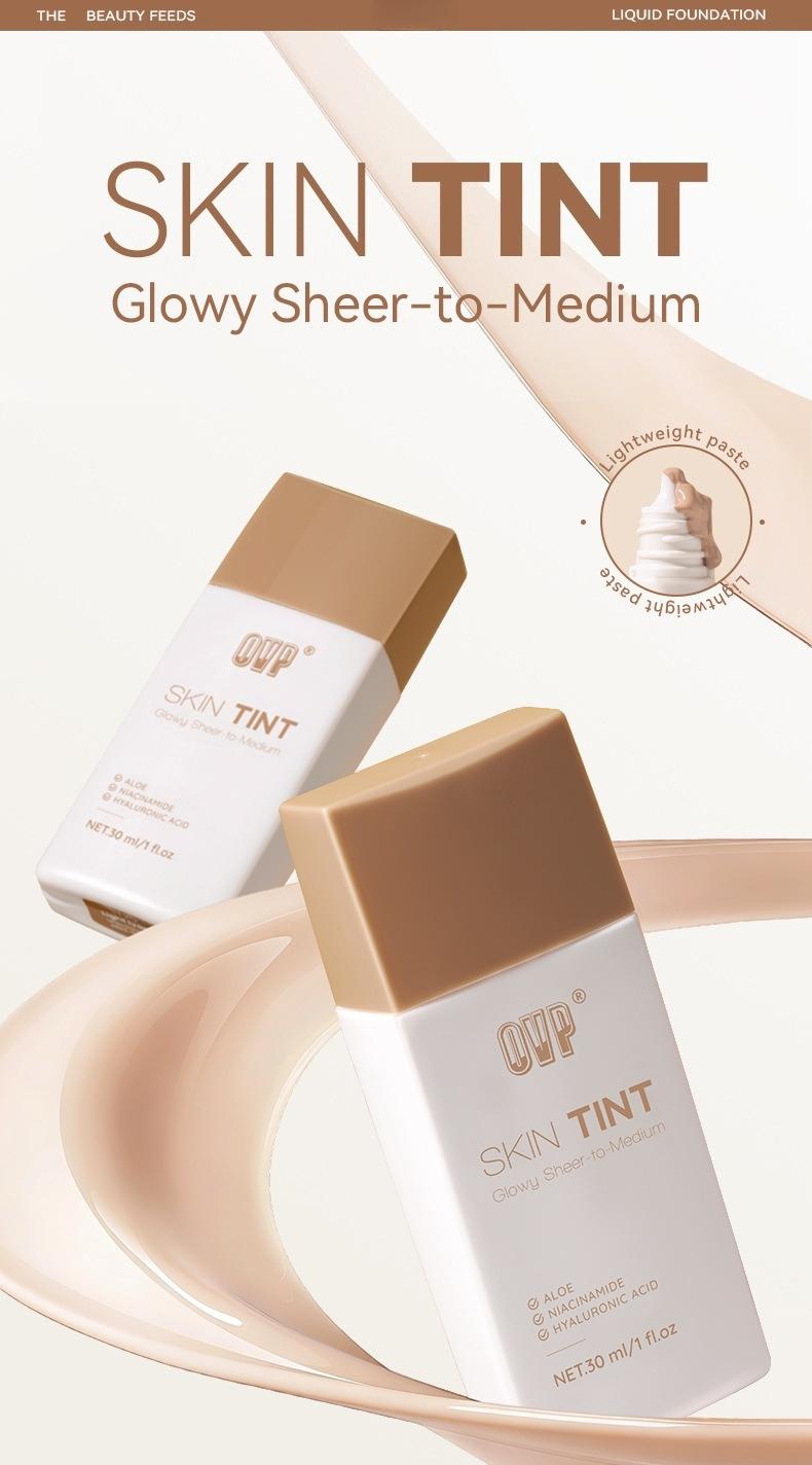 Lightweight Flawless Foundation, Evens Skin Tone, Hydrating Concealing Foundation, Matte Texture, Non-caking, Naturally Brightening, Creates A Natural Base Makeup Effect, Essential Facial Makeup.