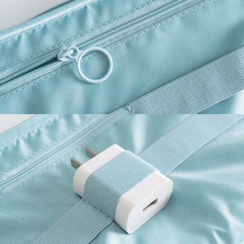Basedidea Portable Data Cable Storage Bag Travel Earphone Wire Organizer Case Multi-Function Data Cable Headset Bag