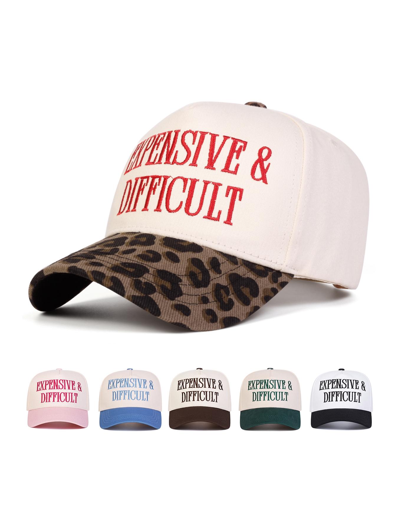 Unisex Embroidered Baseball Cap, Adjustable Snapback Hat, Outdoor Sun Protection Hat, Perfect for Traveling, Beach Vacations, and Daily Wear