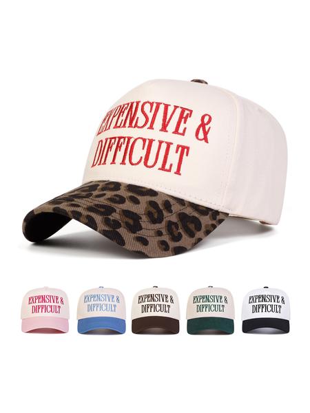 Unisex Embroidered Baseball Cap, Adjustable Snapback Hat, Outdoor Sun Protection Hat, Perfect for Traveling, Beach Vacations, and Daily Wear