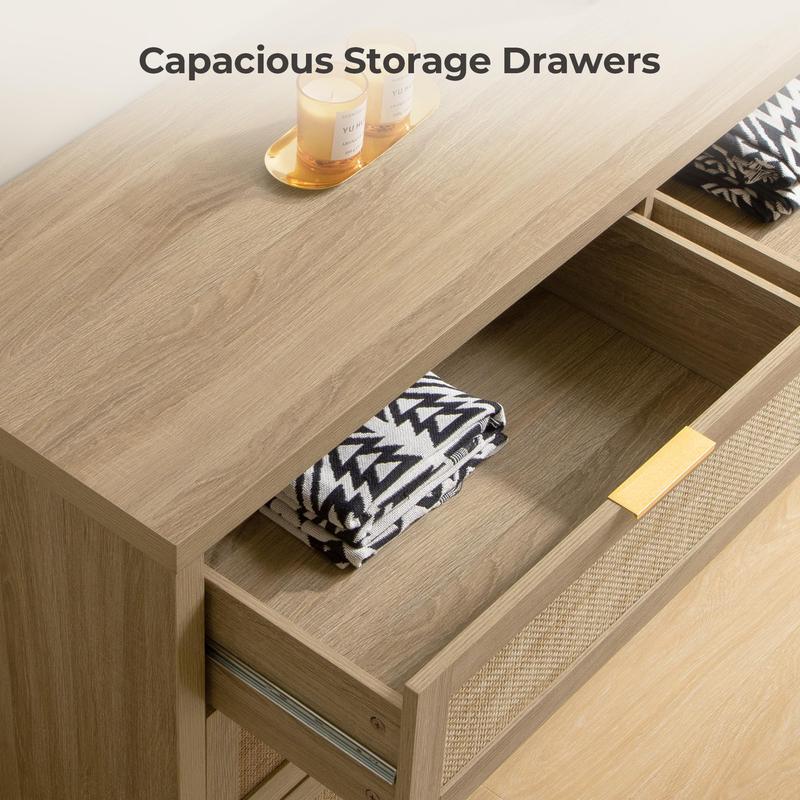 SICOTAS Larger Rattan Night Stand - 15.4"D x 24.8"W x 26.5"H Nightstands with Type-C Charging Station, 3 Rattan Mesh Drawers, Usb port Boho Bedside Table End Table with Storage for Bedroom Sofa Couch Office, Robust and Stylish, Durable SICOTAS Larger Rattan Night Stand - 15.4"D x 24.8"W x 26.5"H Nightstands with Type-C Charging Station, 3 Rattan Mesh Drawers, Usb port Boho Bedside Table End Table with Storage for Bedroom Sofa Couch Office, Robust and Stylish, Durable