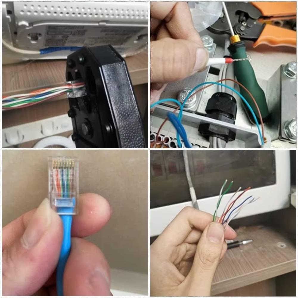 Multi-Function Electrician Pliers: Automatic Wire Stripper Cutter for Copper Cables, Multi-Size Electric Wire Stripping Tool with High-Carbon Steel Blades. Essential for Home Electrical Work, Durable, Portable, and Effortless Operation.