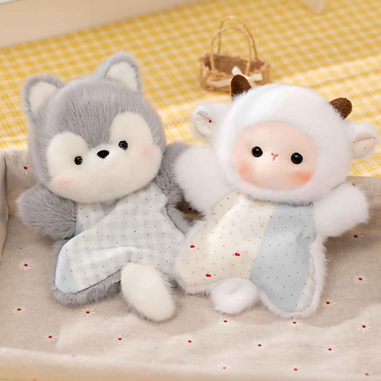 Stress Relief Bean Bag Doll, Plush Squeeze Toy for Anxiety Relief, Hand Puppet Gift, Soft and Cozy Stress Ball, Perfect for Relaxation