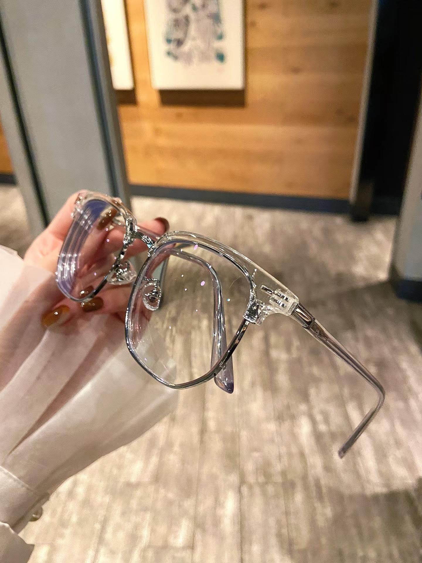 Frozen Series Blue Light Blocking Glasses Retro Clear View for Eye Protection Computer Vision Glasses Men Women Computer Gaming Glasses Rectangle TR90 Frame Anti Eyestrain UV 400 Stylish Lentes Classic Summer Eyewear - Eyeglasses Set