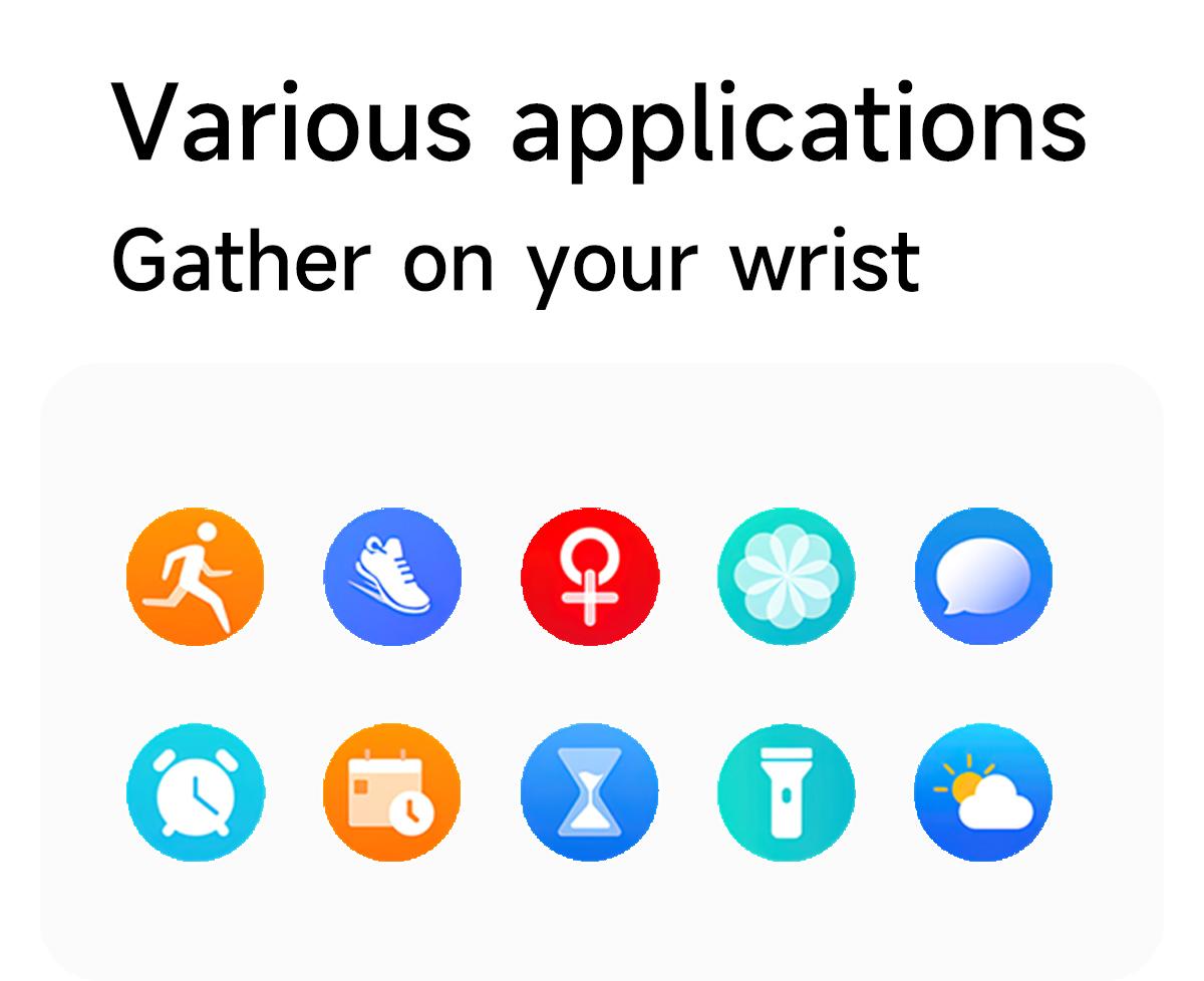 Smart Watch for Men and Women with Call/Message Reminder, Smart Watch 1.83 Inch Touch Screen, Fitness Watch Heart Rate/Sleep/Calorie/Step Monitor, Emergency Flashlight, Activity Tracker for Android iOS