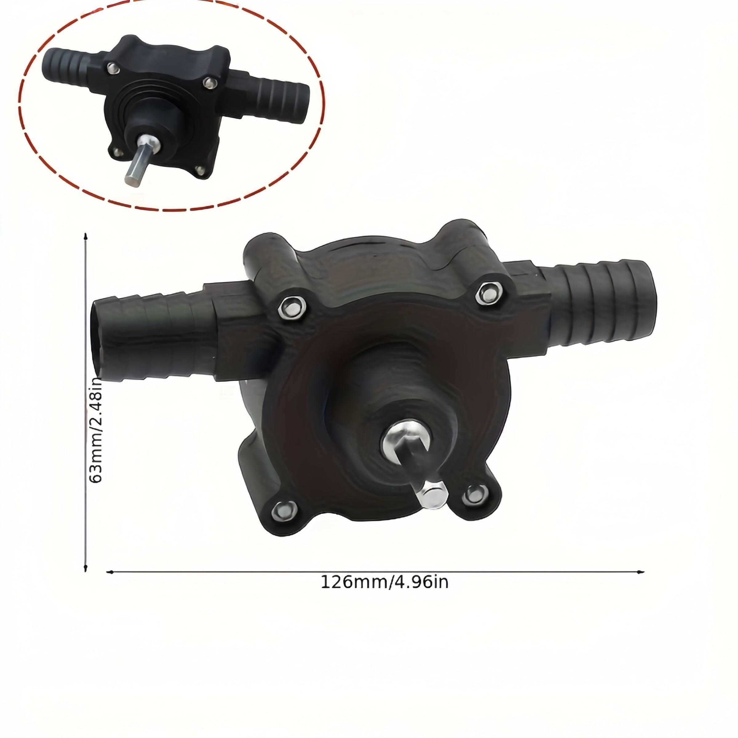 Portable Manual Liquid Pump, Durable Multi-Use Water Oil Pump, Garden Construction Agriculture Connector, Well Pond Basement Bucket Drill Electric Hand Pump, Liquid Transfer Pump, Handheld Pump