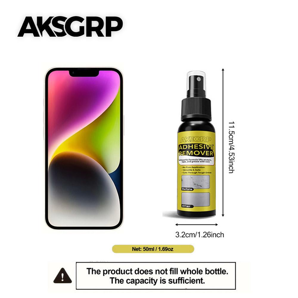 Adhesive Remover, Dissolves And Softens Adhesive on Automotive Glass And Paint, Automotive Safe, Easily Removes Glue Labels, Decal Tape Residue, Residue Removal, Remove Stickers Quickly