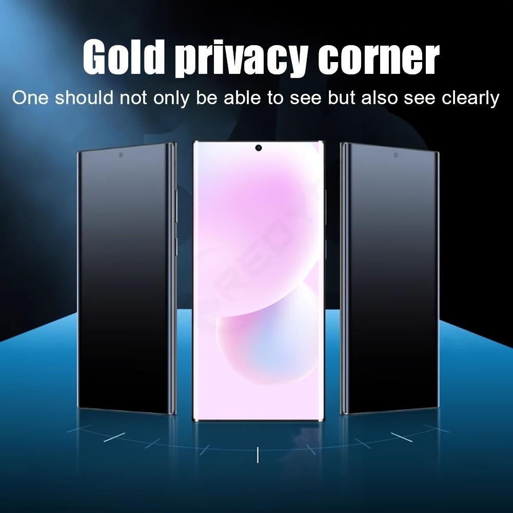 5pcs Privacy Screen Guard Durable Tempered Glass for Samsung Galaxy  S26/S26 Plus/S26 Ultra /S25/S25+/S25 Ultra Phone Screen Protector S24/S24+/S24 Ultra Protective Film with Protection S23/S23+/S23 FE Glass Smartphone S22/S22+/S21/S21+