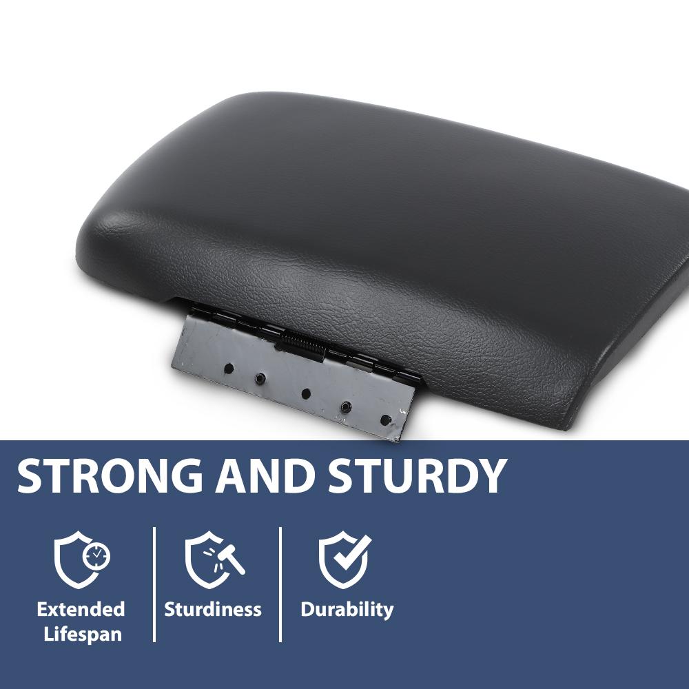 CROSSDESIGN Graphite Center Console Lid Armrest Fit For 1997-1999 Camaro Firebird Trans