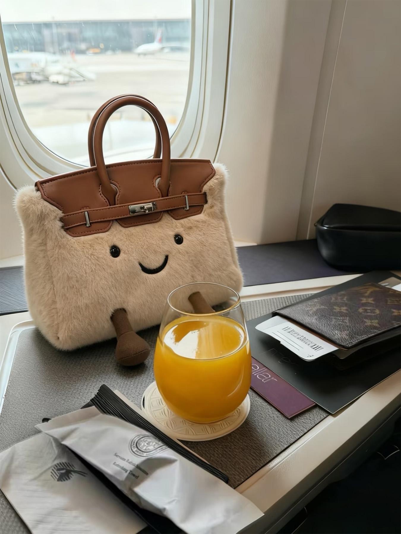 Cute Plush Crossbody Bag for Women, Cartoon Fashion Handbag, Stylish and Cozy Accessory, PU Tote Satchel, Crossbody Puffy Bag