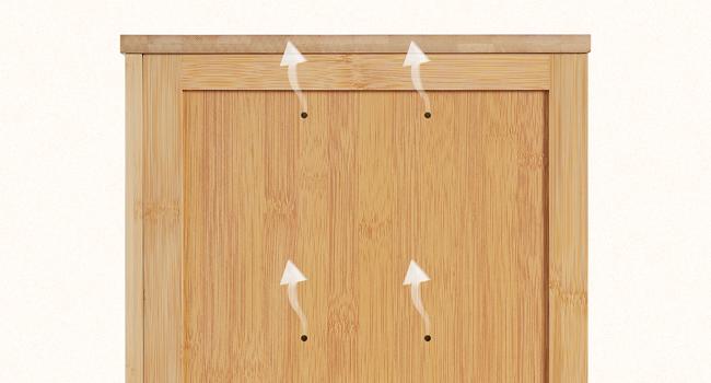 HOOBRO Bamboo Bread Box Large Capacity 2-Tier, Kitchen Countertop Corner Bread Box, Bread Storage Container with Dual Rippled Acrylic Doors, for Kitchen Food Storage, Natural#springtok HOOBRO Bamboo Bread Box Large Capacity 2-Tier, Kitchen Countertop Corner Bread Box, Bread Storage Container with Dual Rippled Acrylic Doors, for Kitchen Food Storage, Natural#springtok