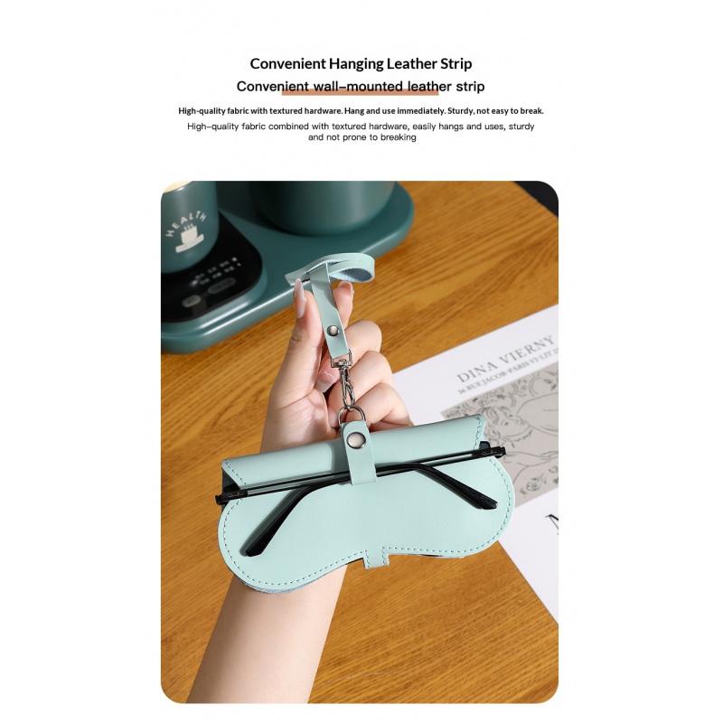 Cute glasses clip ins fashion sunglasses bag portable sunglasses case protective cover unisex bag accessory