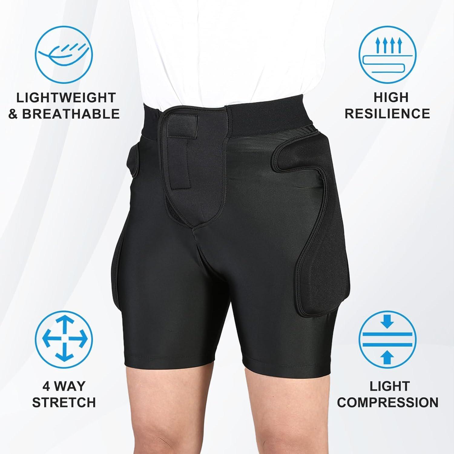 Protection Padded Shorts,    Crash Pad Pants,  Protective Gear for Figure Skating Snowboarding Ski Roller Skateboard