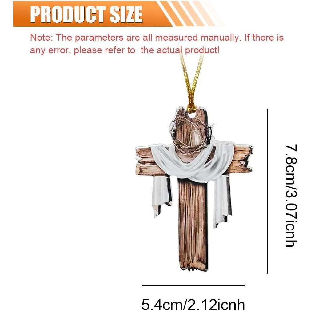 Ornament, 2D Flat  Rear View Mirror Charm,  Mirror Pendant,   Interior Decoration Accessories for Men/Women Present ()