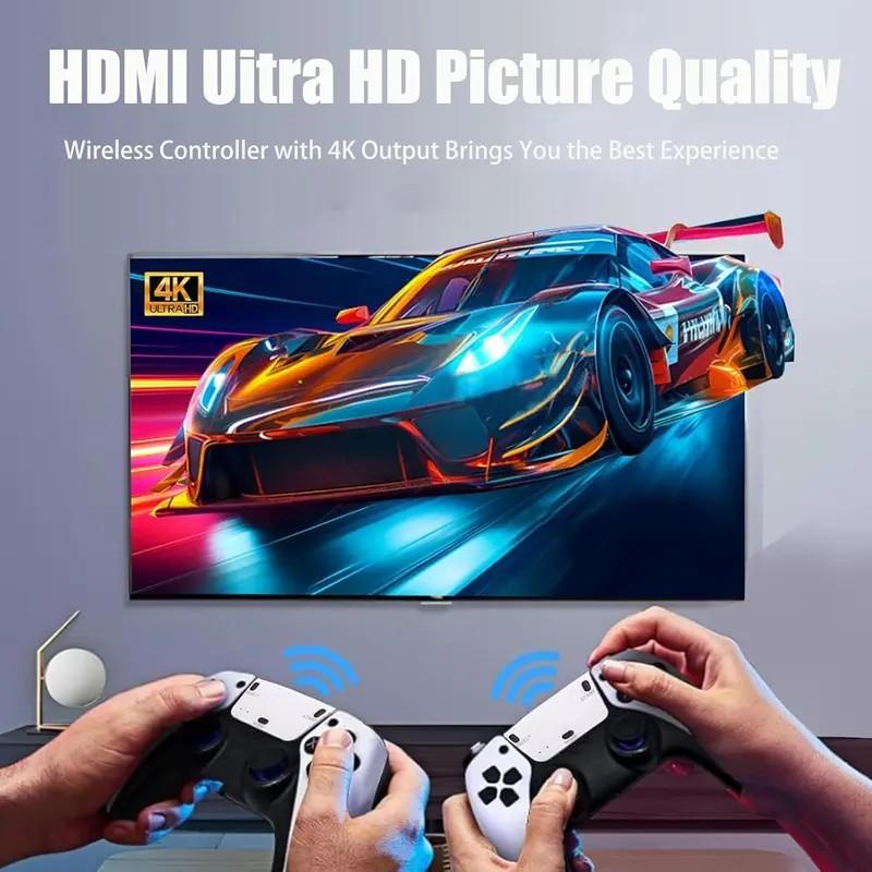 M15 Plus Upgraded Retro Game Console, Wireless Game Controller, Multi-Emulator Set for Retro Gaming Enthusiasts, Wireless Controllers, Wireless Joystick