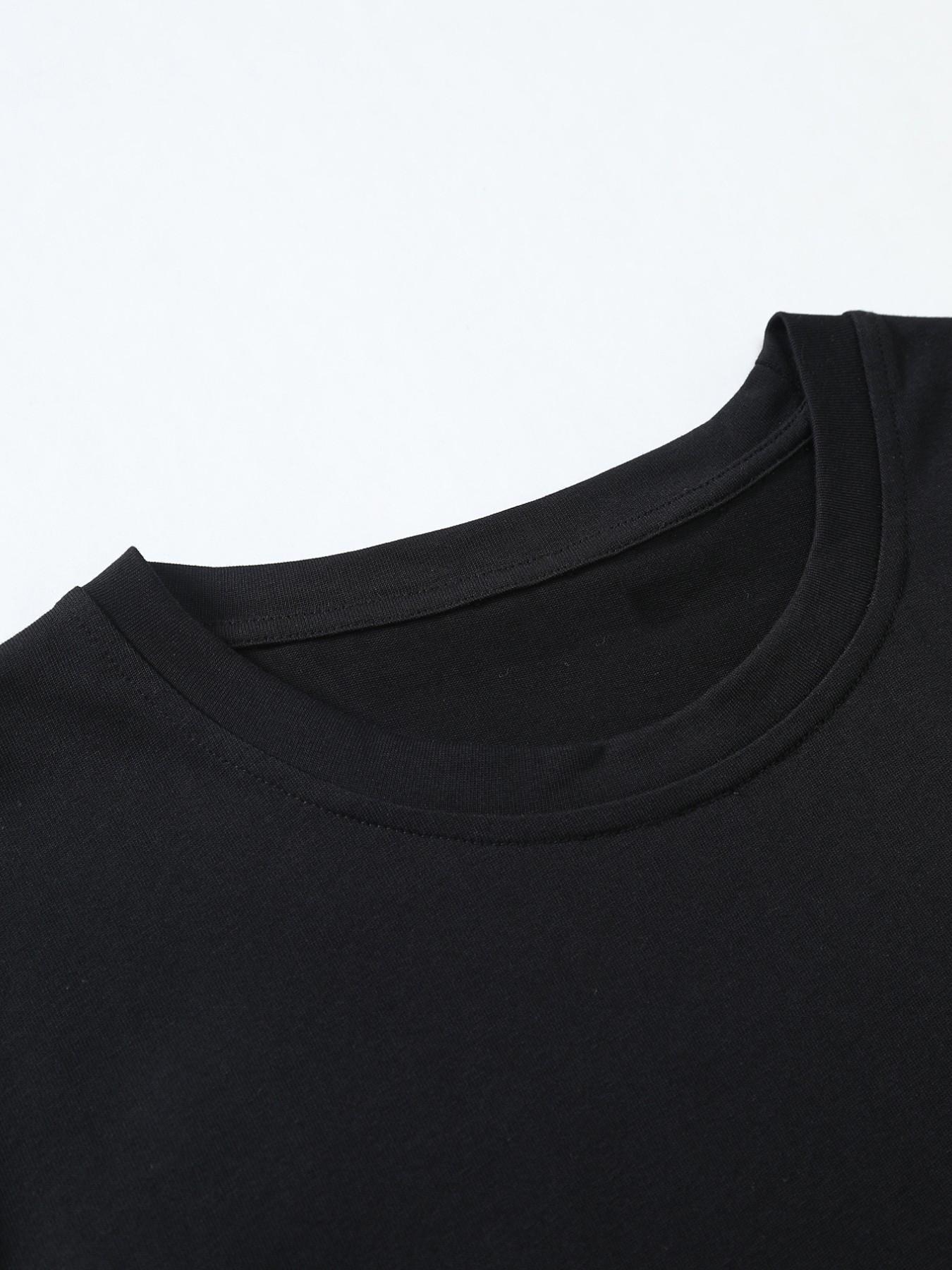 Men's Vintage Patchwork Letter Print T-Shirt, Street Style Retro Design, Casual Short Sleeve Top, Trendy Faithful Fashion