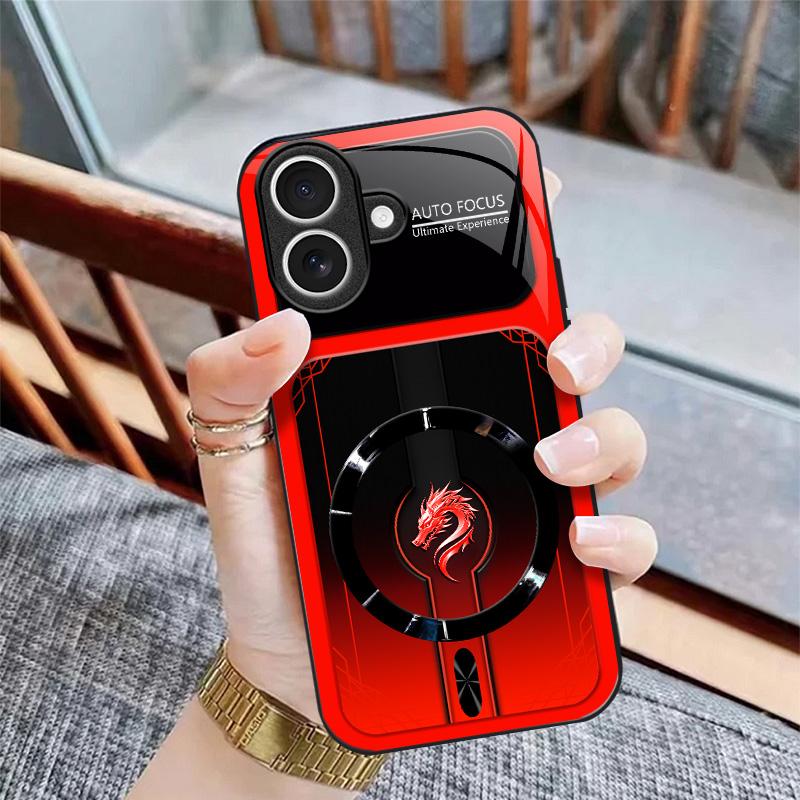 Suitable for [iPhone 17] high-end phone case🥰，available in a variety of colors，features magnetic attachment; the design is sophisticated and minimalist YM99