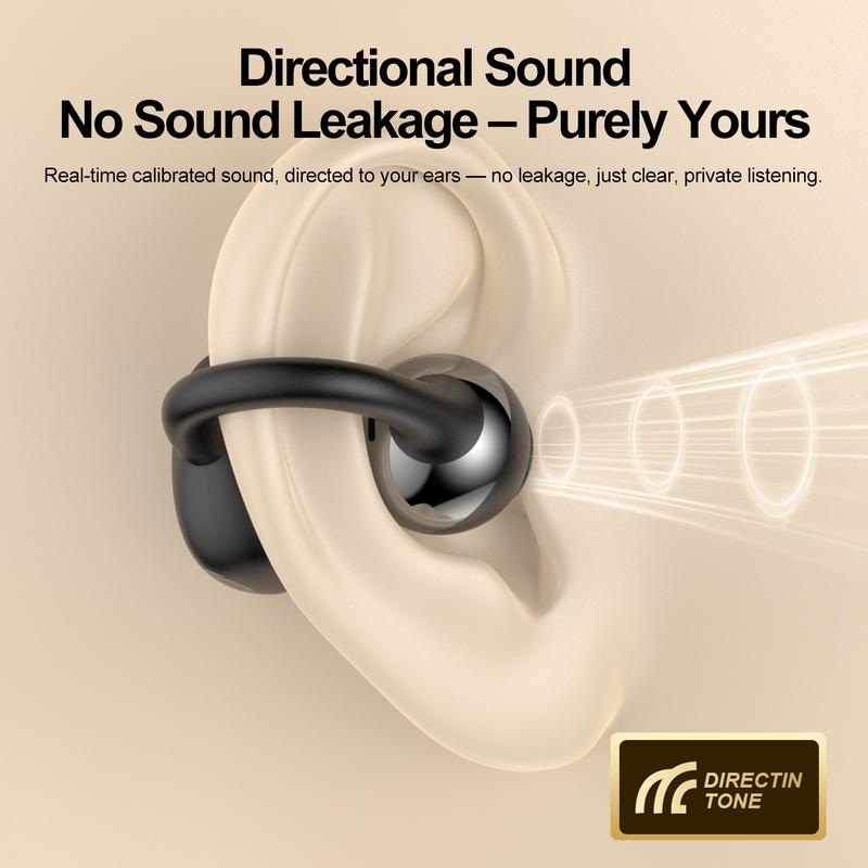 Noise-Canceling Bluetooth-compatible Earbuds, Long Battery Life, Ipx-5 Water Resistant, Ergonomic Design, LED Display, Wireless Connectivity