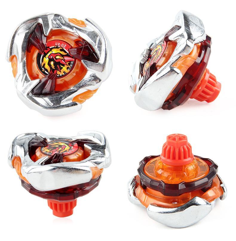 Bey X UX Booster Starter Battle Top with Launcher Grip Set Gyro Spinning Toy Fighting Game Xmas Gift