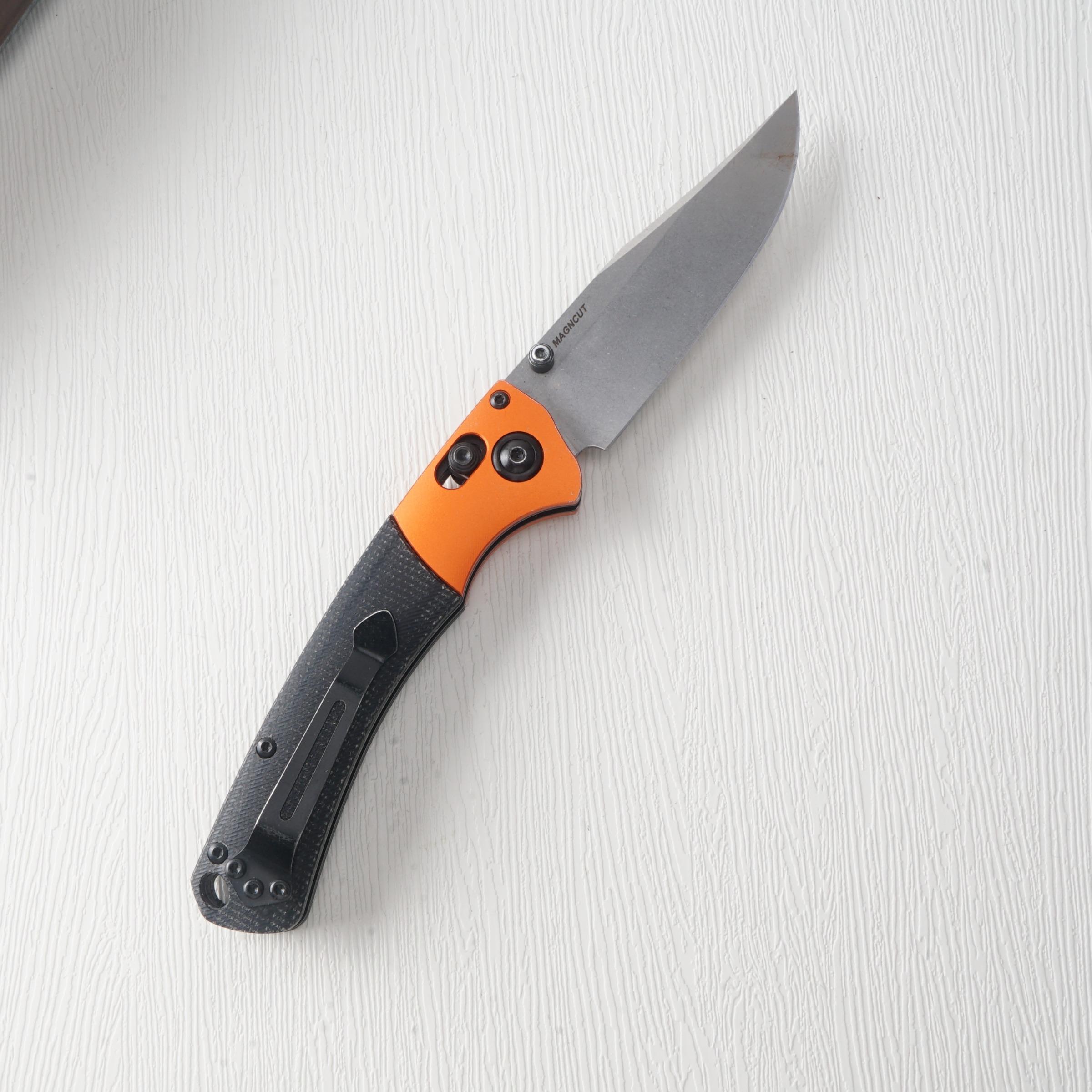 1pc 15085 Folding Knife, Multi-Functional Edc Pocket Knife, Lightweight Kitchen Tool, High Hardness Blade, Camping Hiking Essential, Men's Gift