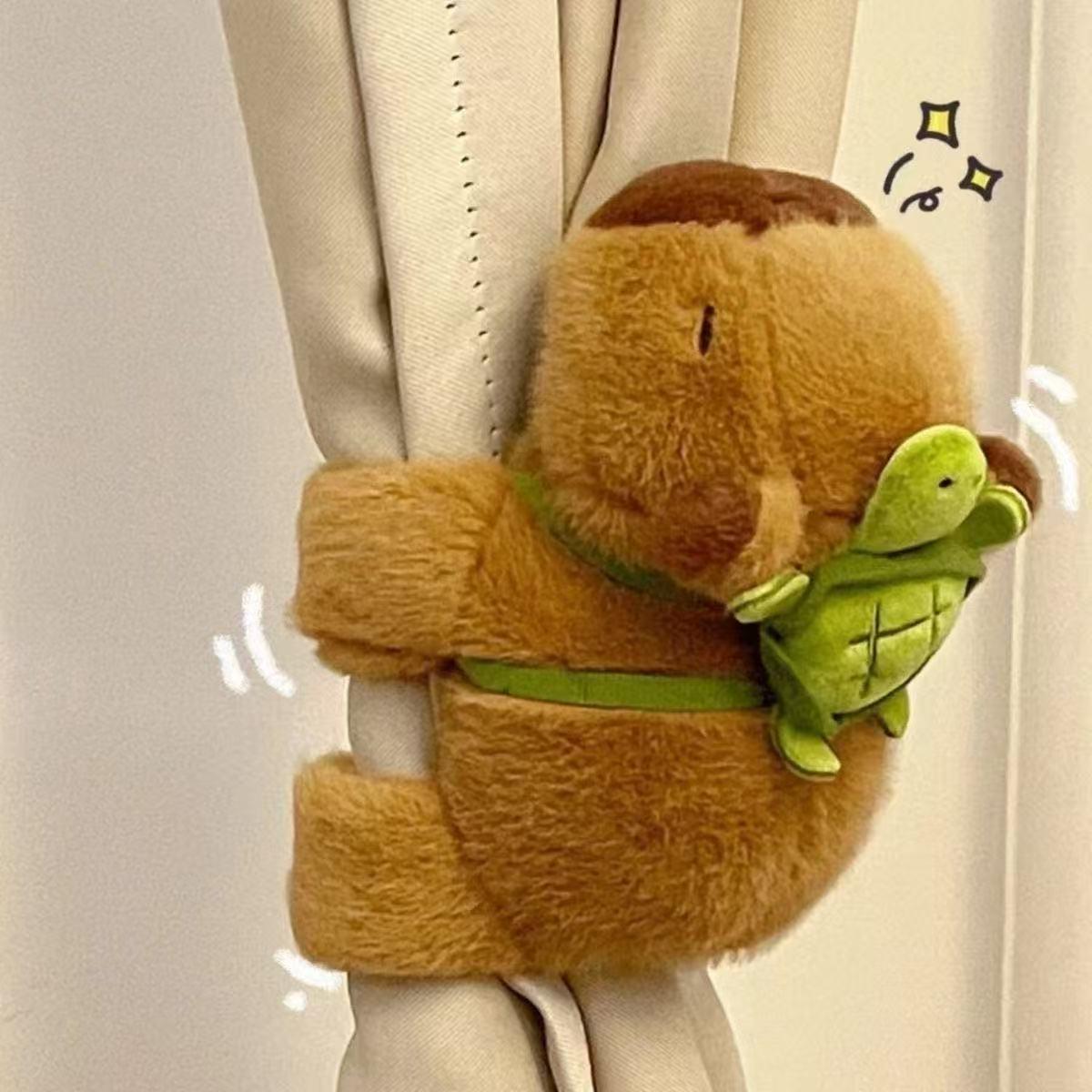 Adorable Capybara Water Otter Plush Toy, Cute Wrist Buddy Stuffed Animal, Perfect Gift for Kids and Adults, Must-Have Item