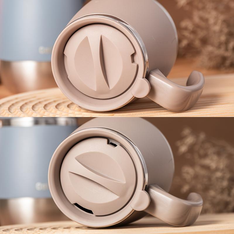 16.9 Oz Reusable Vacuum Insulated Coffee Mug with Lid, Dual Wall Vacuum Sealed Cup for Hot & Cold Drinks, Home Outdoor Camping Gift