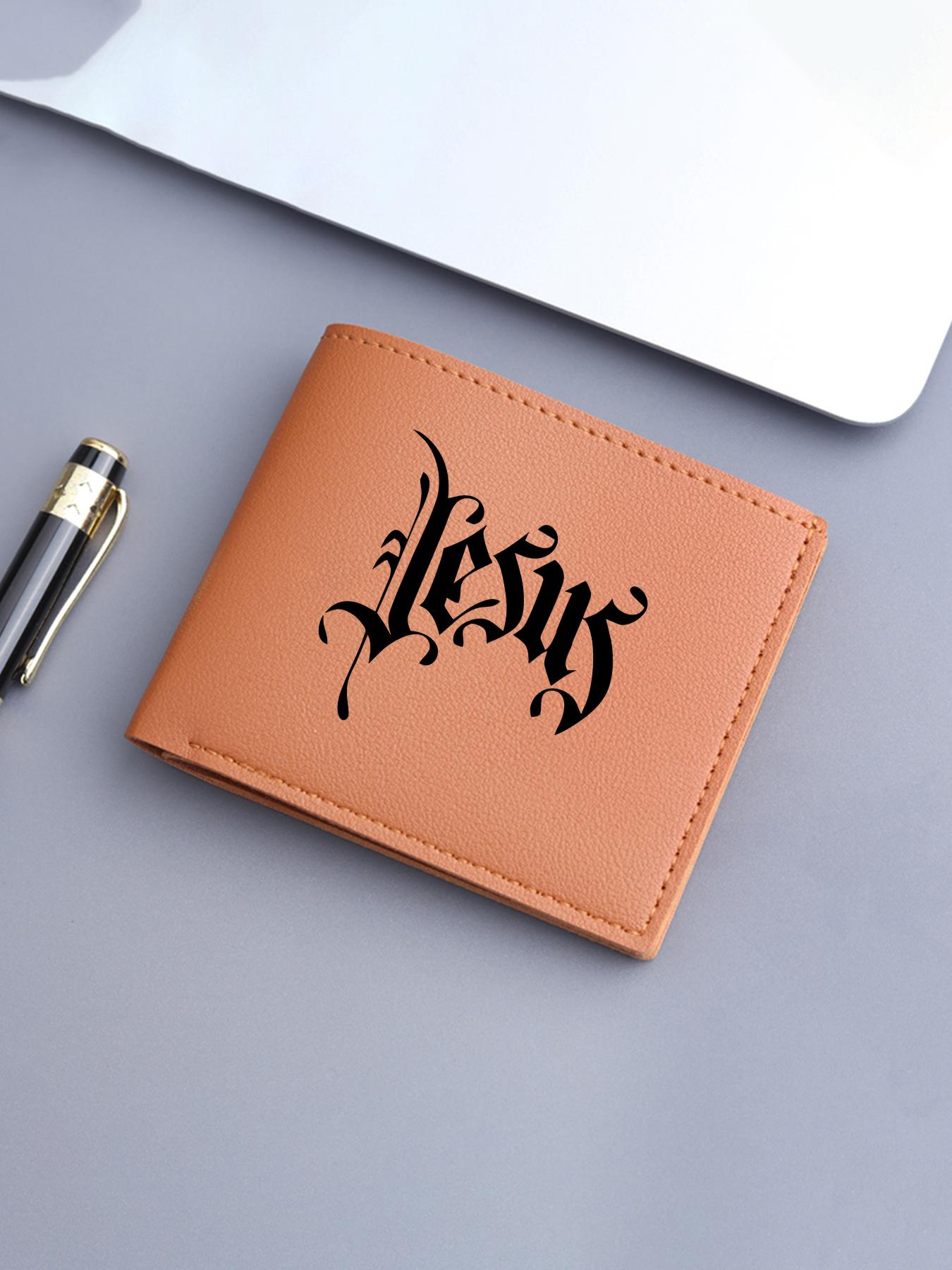Gothic Jesus Print Unisex Wallet, PU Leather Bifold Card Holder with Coin Pocket, Christian Faith Purse for Men Women, Religious Accessory for Church & Daily Use