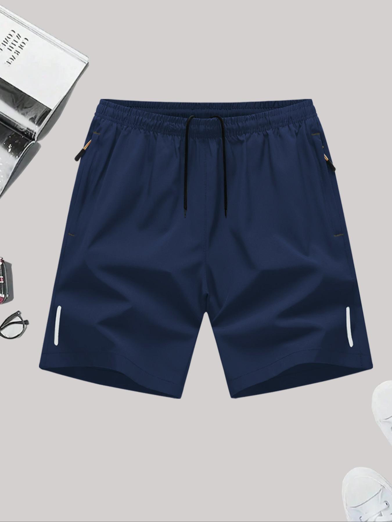 Men's Casual Sports Shorts, Quick-Drying Running Fitness Training Breathable Fashion Printed Knee Length Pants