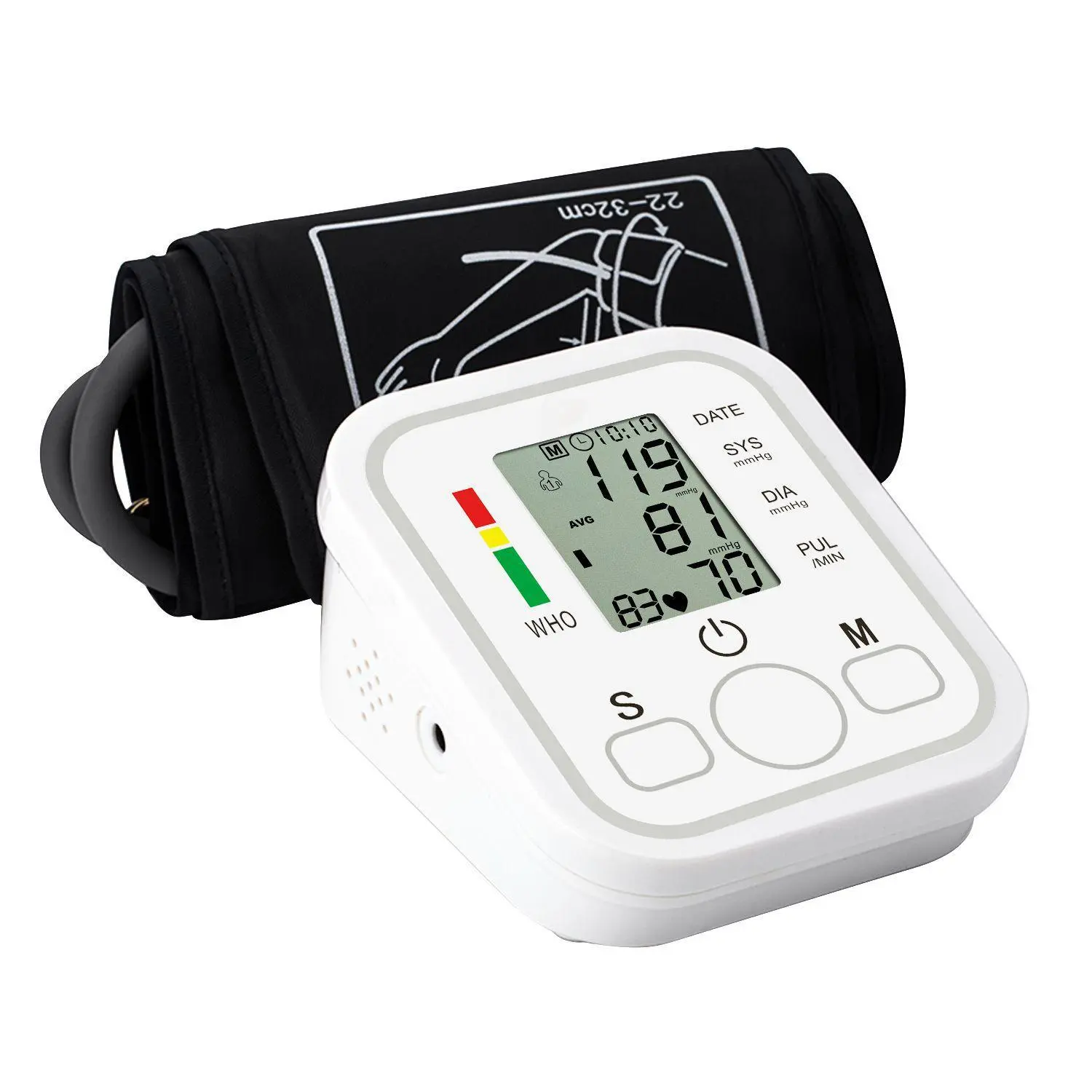 Blood Pressure Monitors for Home Use Upper Arm,Accurate Cuff 8.7”-15.7” Monitor with Large Backlight Display 2 Users 240 Sets Memory & HR Detection, Digital BP Machine with Carrying Case,Perfect Health Gift for Mom & Dad Home Healthcare#SummerWins