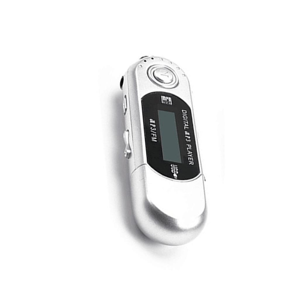 MP3 Mini Player Support 32G TF Card Flash Drive Lightweight LCD Music Player 3.5mm Audio Jack One Finger Control with Card Slot mp3 player case