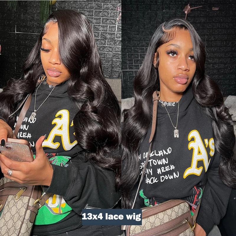 Bling Hair 13x6 HD Lace Frontal Human Hair Wigs Body Wave Pre Plucked Lace Front Real Hair Wig 4x4 Lace Wigs For Women TikTokShopHolidayHaul