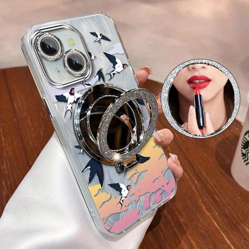 1 Piece A beautiful sky With circular bracket Pattern Protection Suitable For iPhone 14 PlusPhone Cases iPhone 14 Plus Comfortable feel Case Featuring Shockproof For Fashion