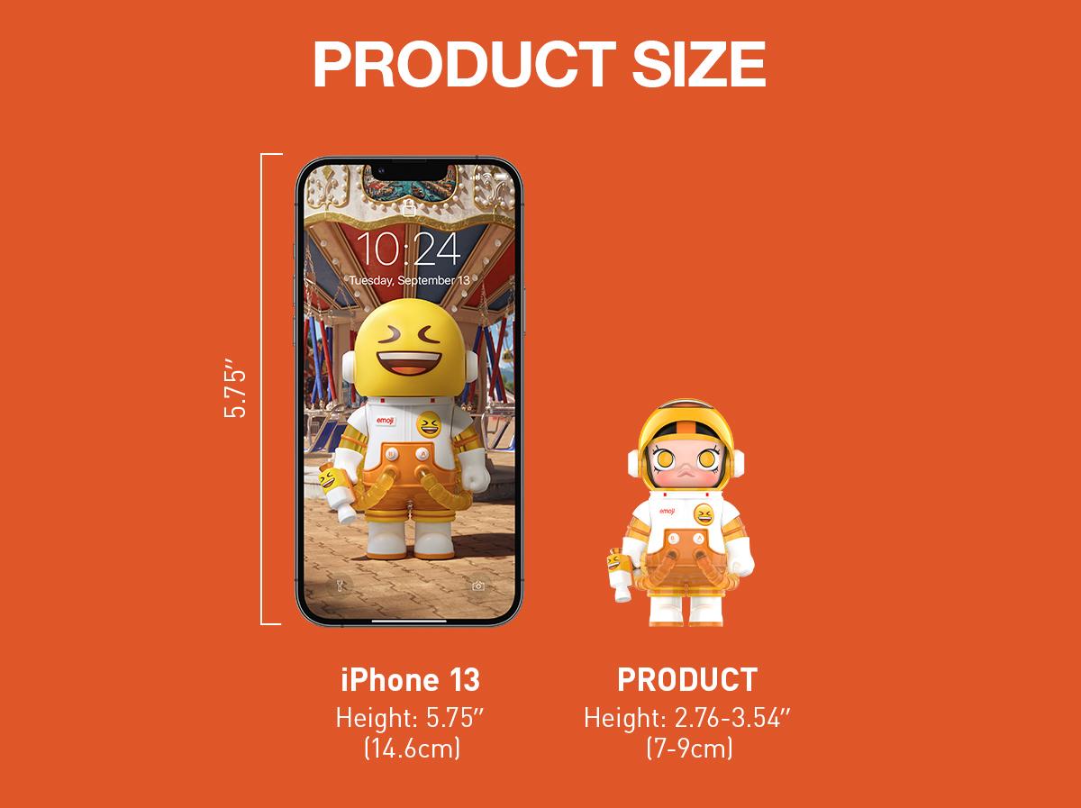 POP MART MEGA SPACE MOLLY 100% × emoji？ Series
