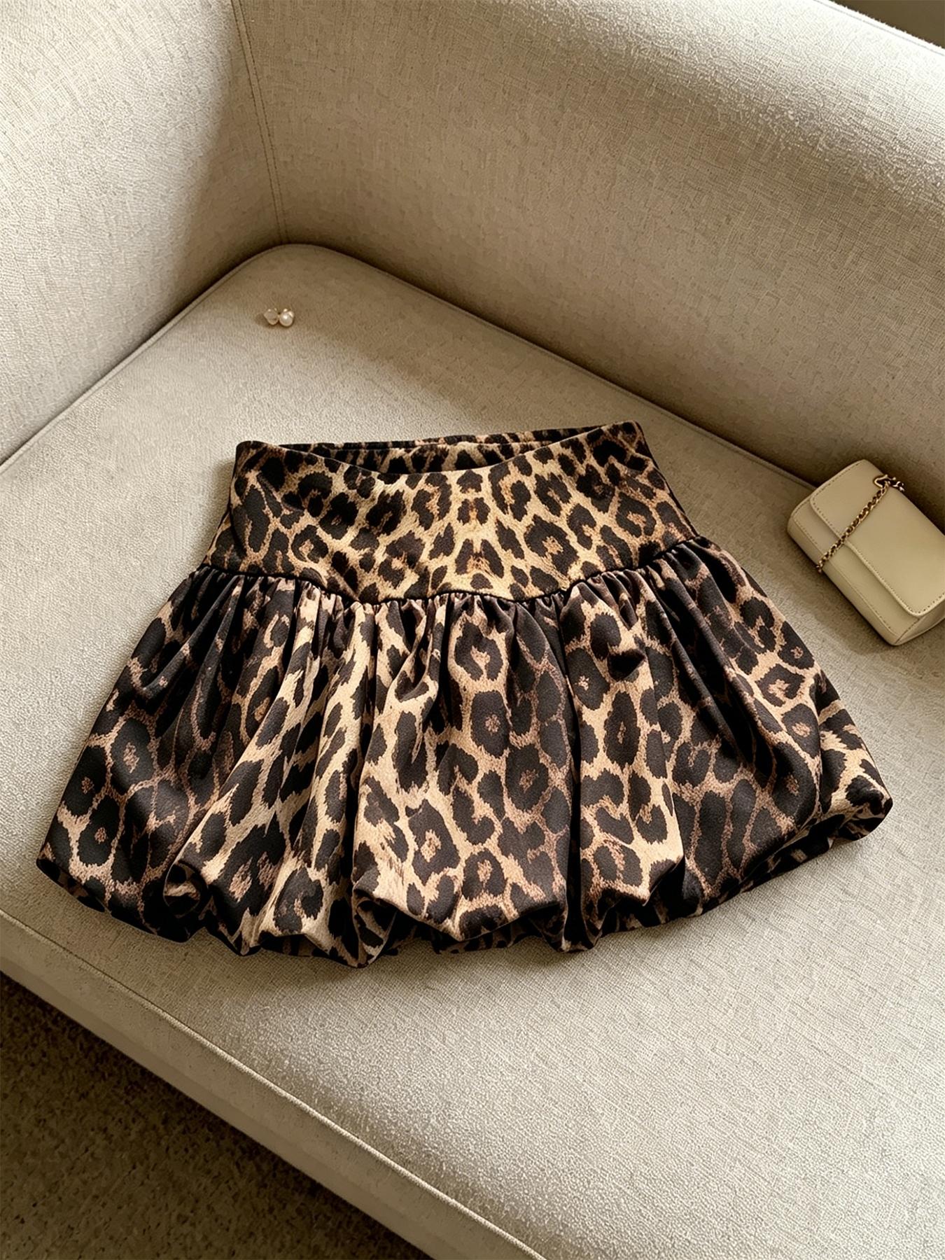Women's High Waist Pleated Skirt