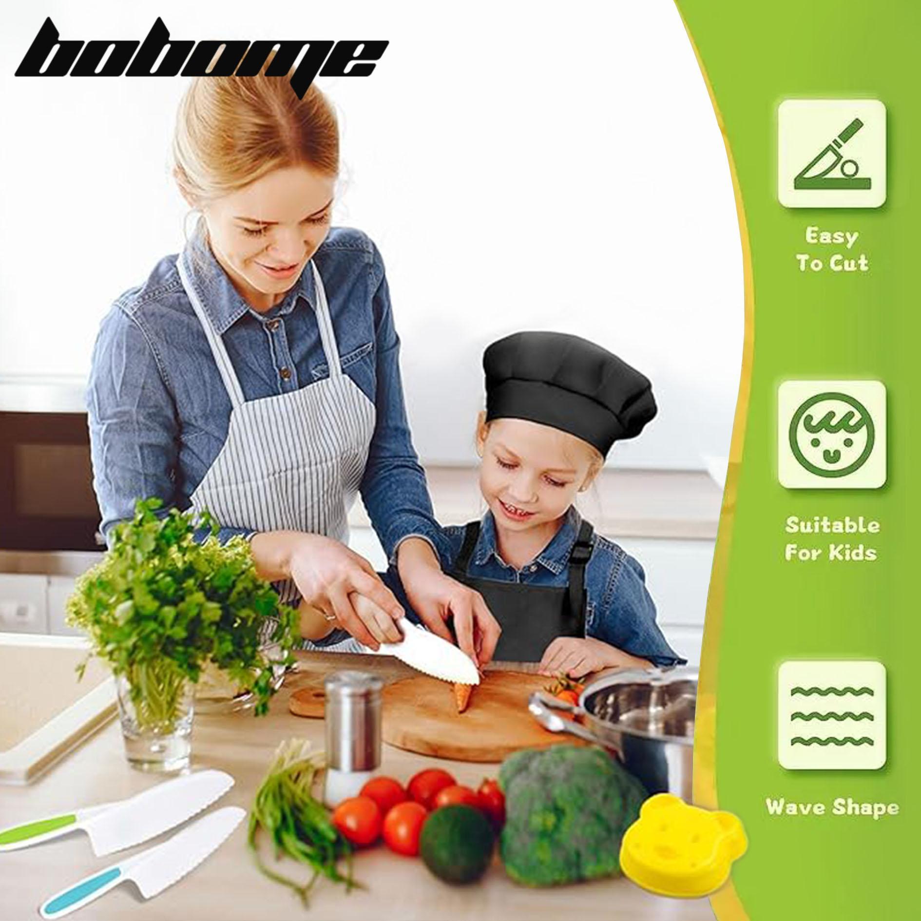 Kid 32 Pcs Safe Kitchen Knife Set - For Vegetables , Fruits, cheese and other foods Block Kitchen Knives Knife Block Block Kitchen Knives