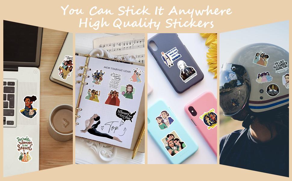 100PCS Hamilton Stickers – Waterproof vinyl musical decals for journaling, planners & water bottles🎶✨ 100PCS Hamilton Stickers – Waterproof vinyl musical decals for journaling, planners & water bottles🎶✨