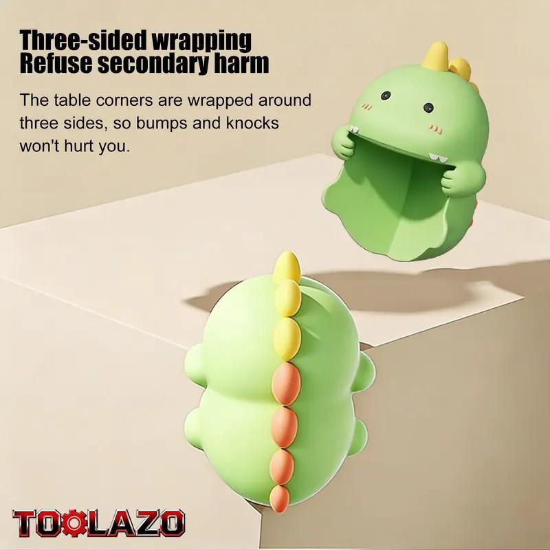 2/6PCS Cartoon animal-shaped baby corner protectors provide effective cushioning and reduce the risk of collisions.Suitable for various furniture, made of thickened PVC material, they can protect coffee tables, bedside tables, dressing tables, sinks, etc.