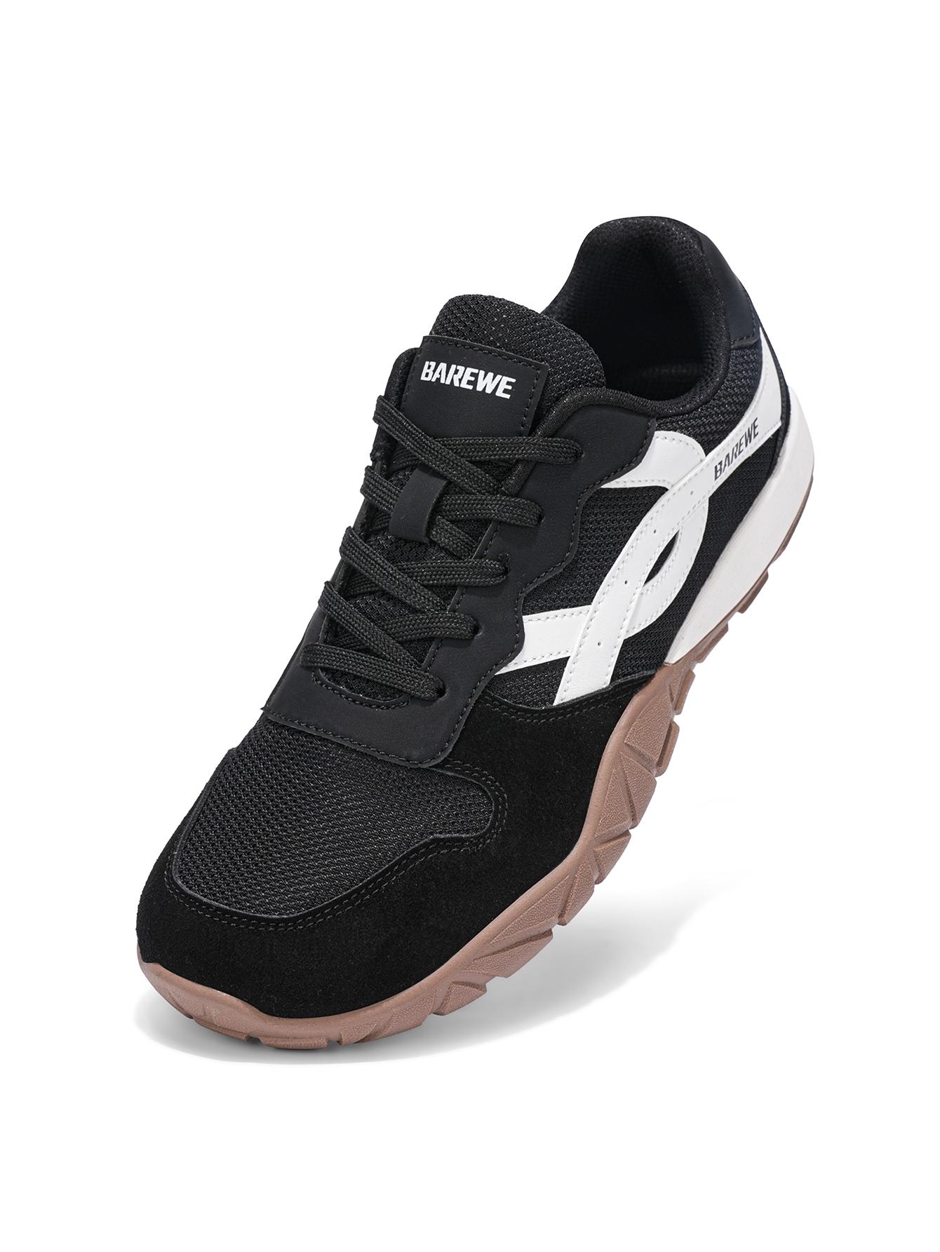 Barewe Wide Toe Box Sneakers for Men & Women, Zero Drop Barefoot Shoes, Lightweight Comfort for Daily Walking