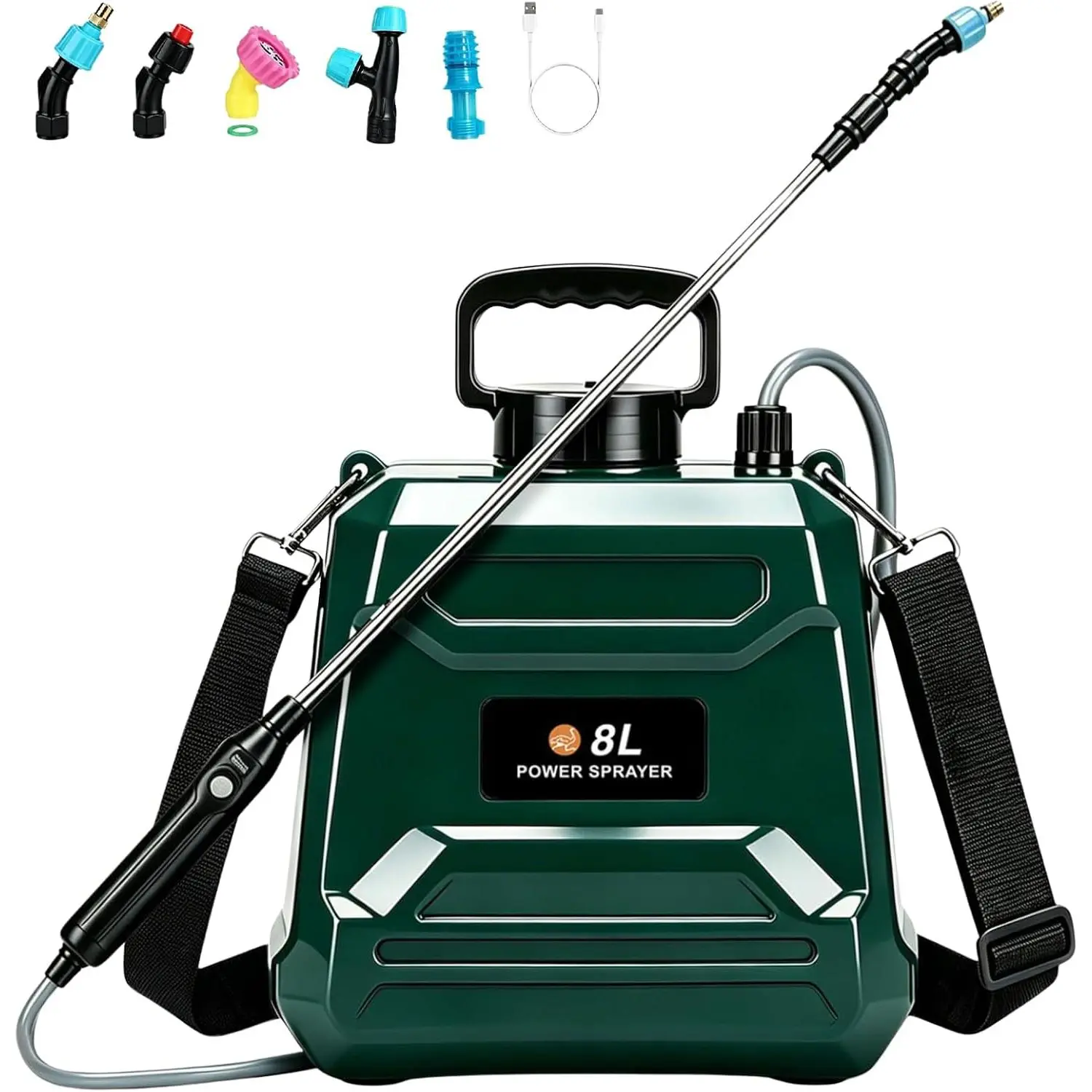 Sprayer 2 Gallon  Electric Weed Sprayer Pump Garden