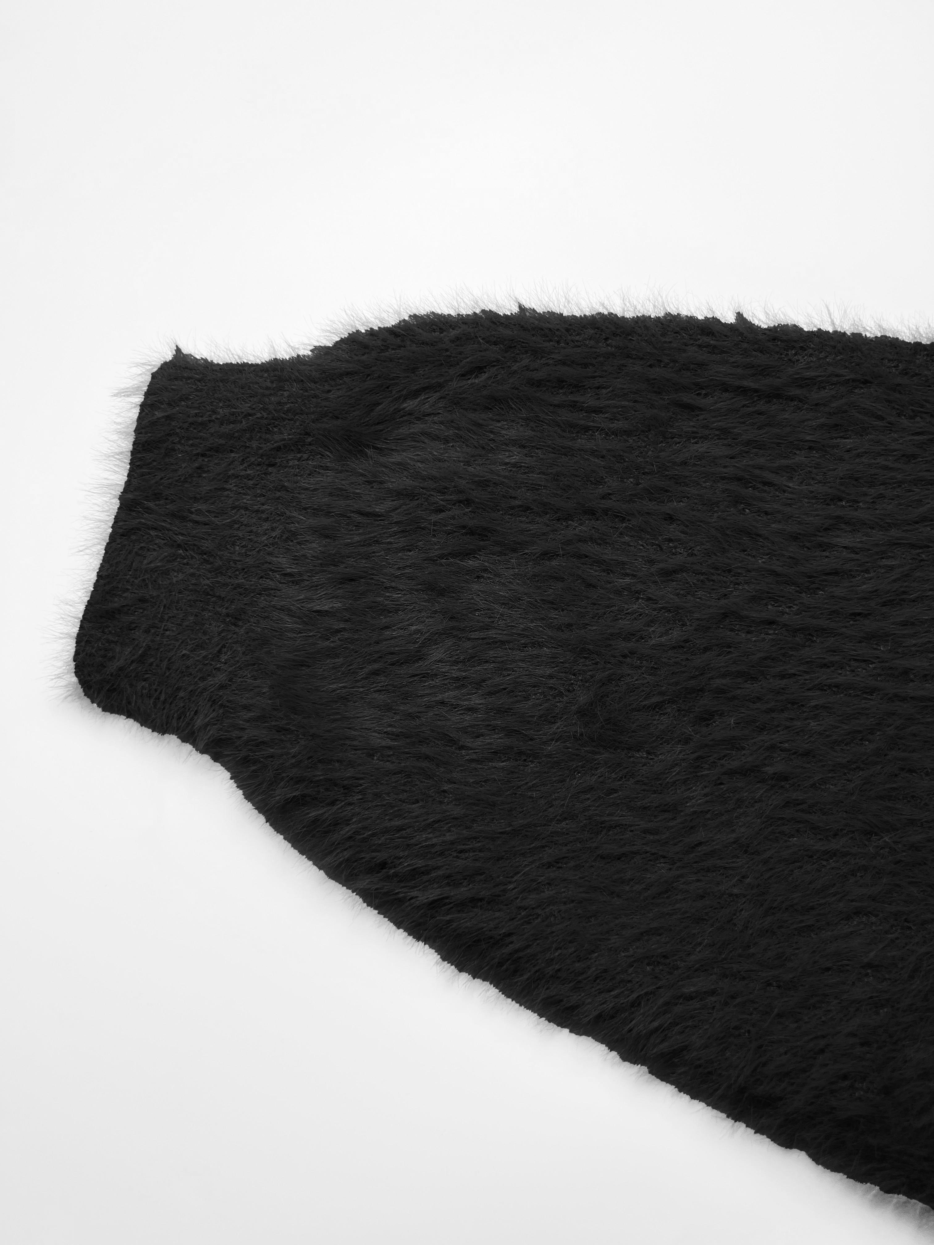 Joyfunear Women's Casual Long Knit Cardigan - Faux Fur Coats with Long Sleeves & Solid Color Design for Winter Wear