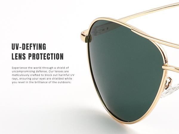 Eiuizah Polarized Aviator Sunglasses for Men Women, Classic SunGlasses for Driving, Fishing, with UV Protection