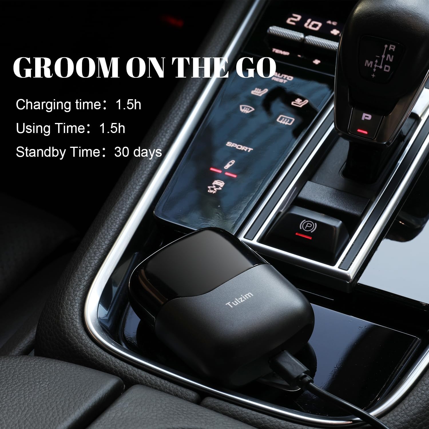 [TikTokShopStockUp]Upgraded Mini Electric Shaver for Men, Foil Shaver for Men with 3 Blade Heads Floating Head IPX7 Waterproof Wet/Dry LED Display USB Type C Shave Revolution Luggage Electric Shaver