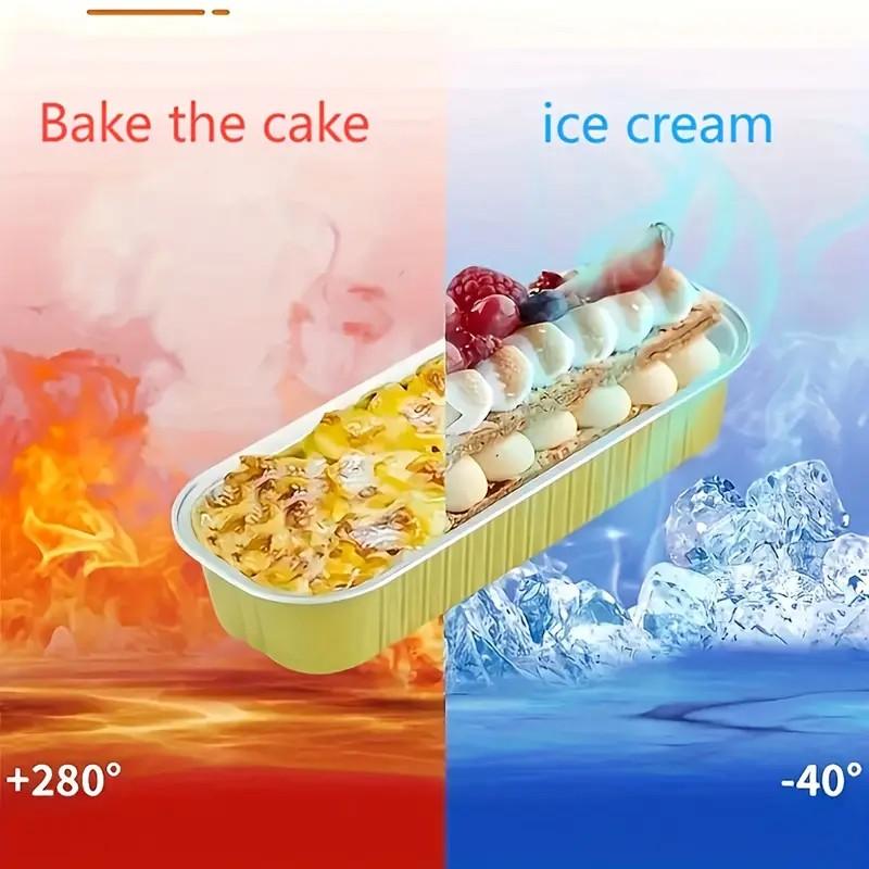 30pcs Aluminum Baking Cup Set, Creative Multi-Functional Sweet Treat Box, Ideal for Cake, Bread, Sushi, Cheese, Kitchen, Party, Holiday