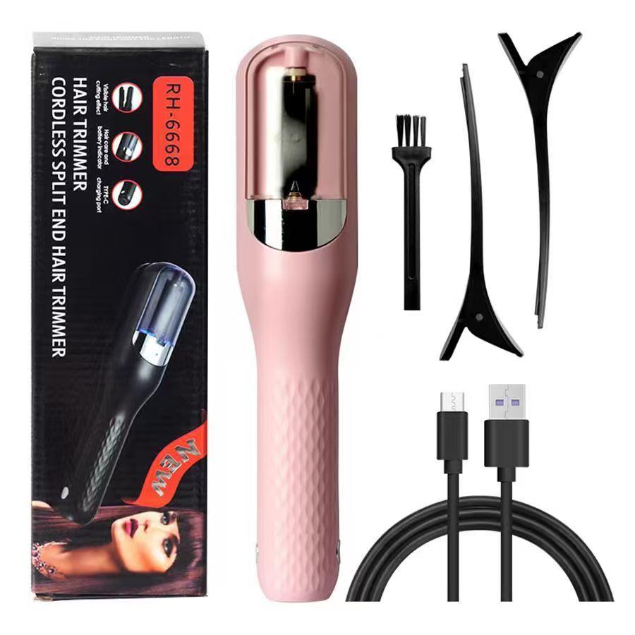 Second Generation Rechargeable Hair Trimmer & Split End Trimmer, Home 2-In-1 Portable Grooming Tool, Electric Hair Trimmer