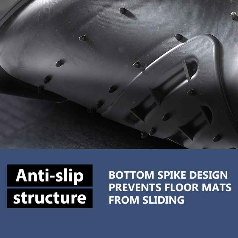 TPE Car Floor Mats Rubber Liners Fit for 07-13 Chevrolet Silverado/gmc Sierra 1500,All Weather Floor Mats Rubber Liners,Waterproof Anti-slip Durable Floor Mats Upgraded Version Truck