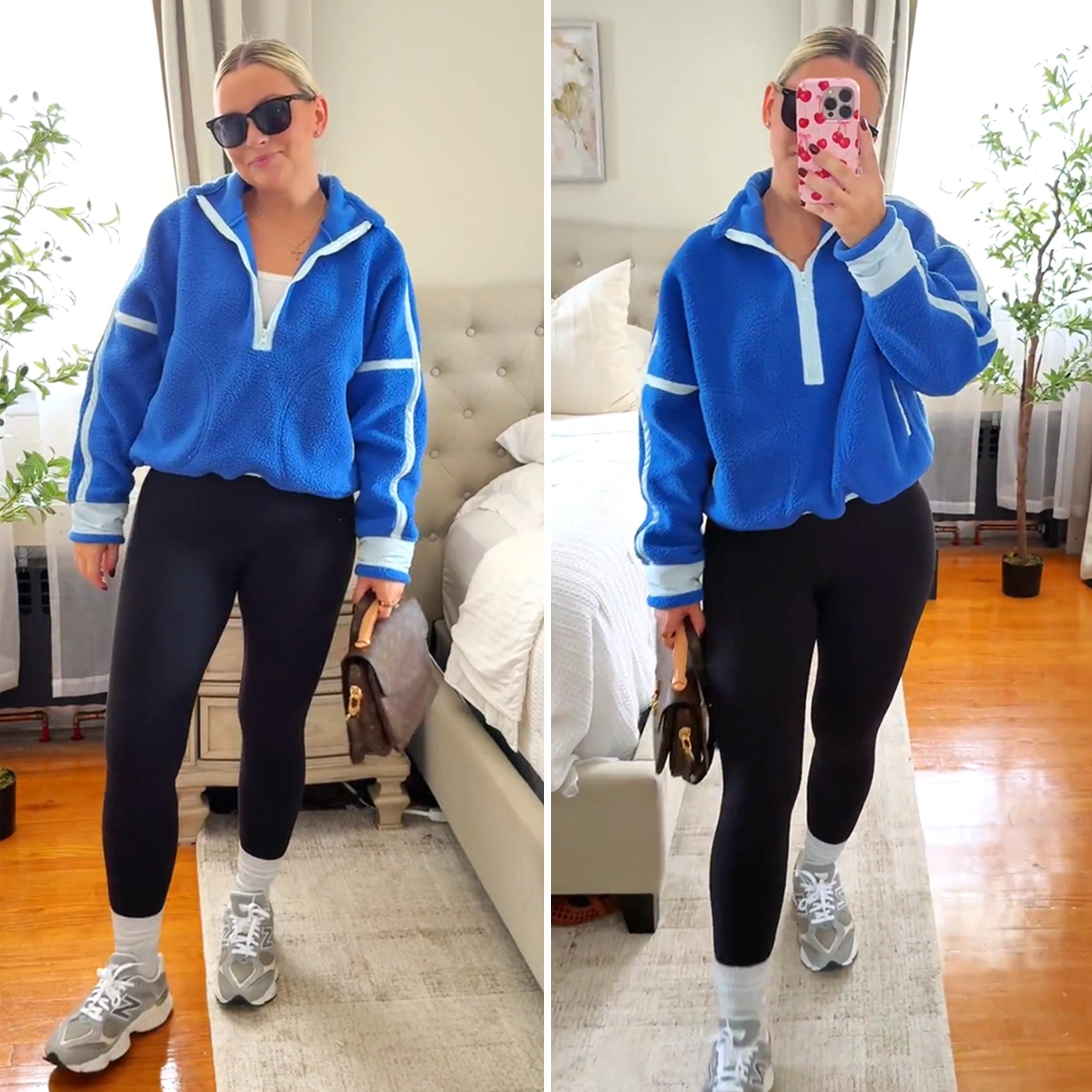 Buenoble Women's Half Zip Sherpa Fleece Pullover Soft Oversized Sweatshirt Jacket with Pockets SpringStatements