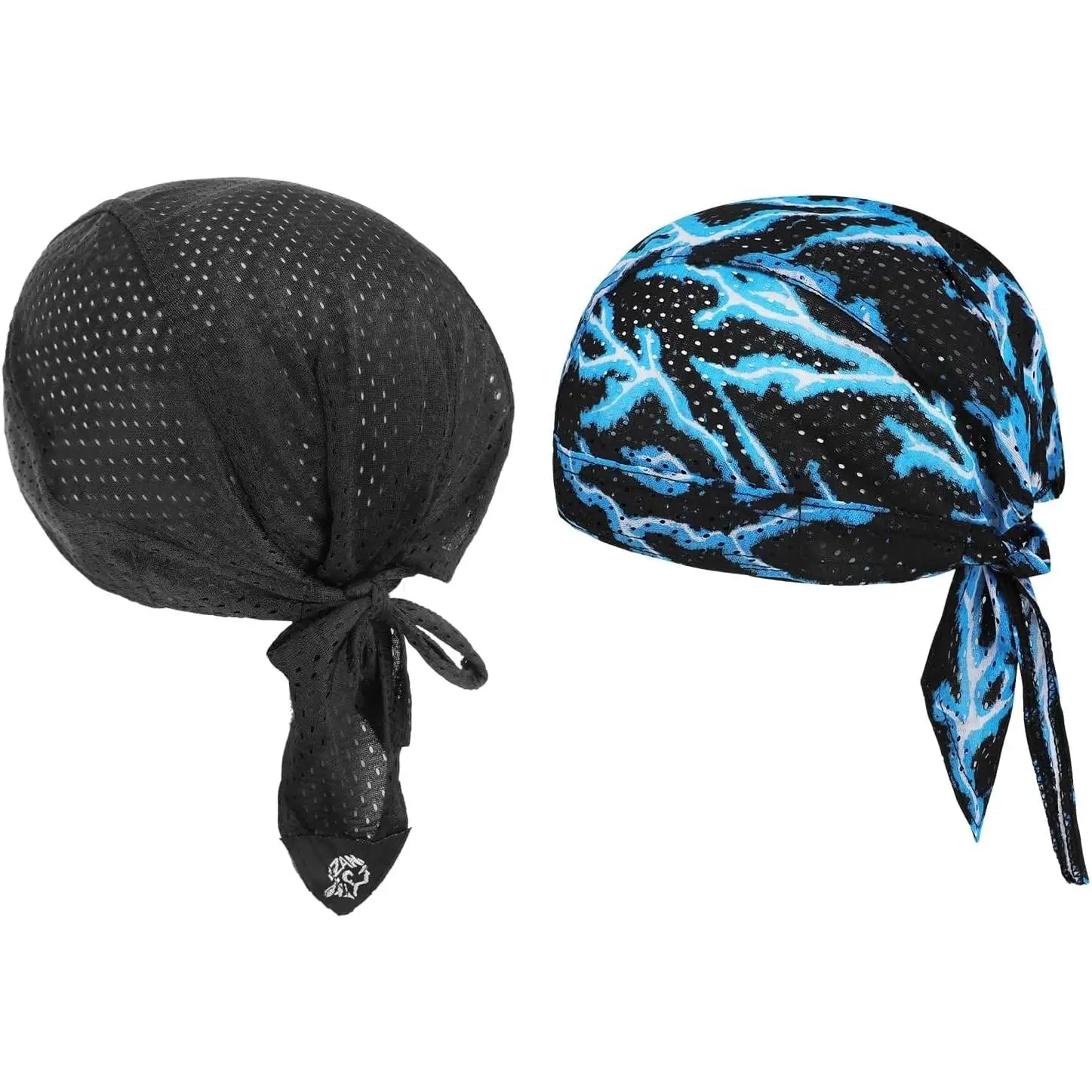 Quick Dry Beanie Headwear Sweat Wicking Dew Rag Cycling Bandana Running Beanie Sun UV Protection Skull Cap