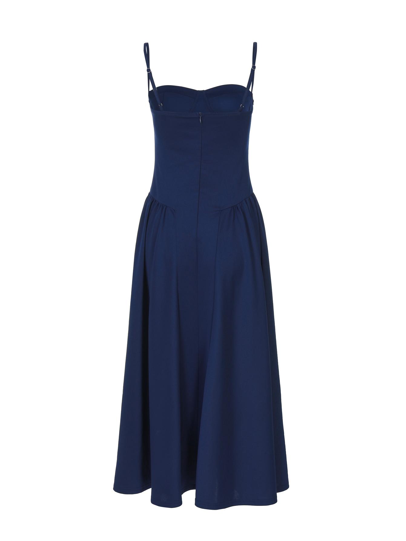 Women's Plain Backless Bodycon Dress, Fitted Bodycon Dress, Elegant Slim Fitting Spaghetti Strap Sleeveless Dress for Party Club Holiday, Ladies Summer Clothes, Formal Elegant Dress, Elegant Cocktail Dress, Backless Evening Dress, Elegant Backless Design