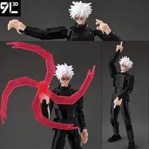 9L3D Multi-Joint Articulated Figure Dummy13T13 Strongest Curse Master Gojo Satoru Limited Edition Movie Merchandise Figurine Toy