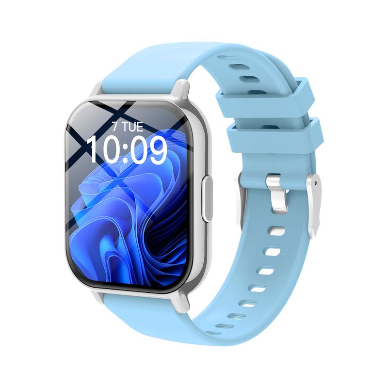 SIMSONLAB Low Power Smart Watch, Fitness Tracker Watch for Kids, Water Reminder, Sitting Reminder, Wireless Calls, Message Alerts, Clock, Weather Display, Music Control, Multi-Functional New Year Gift Suitable For All Ages